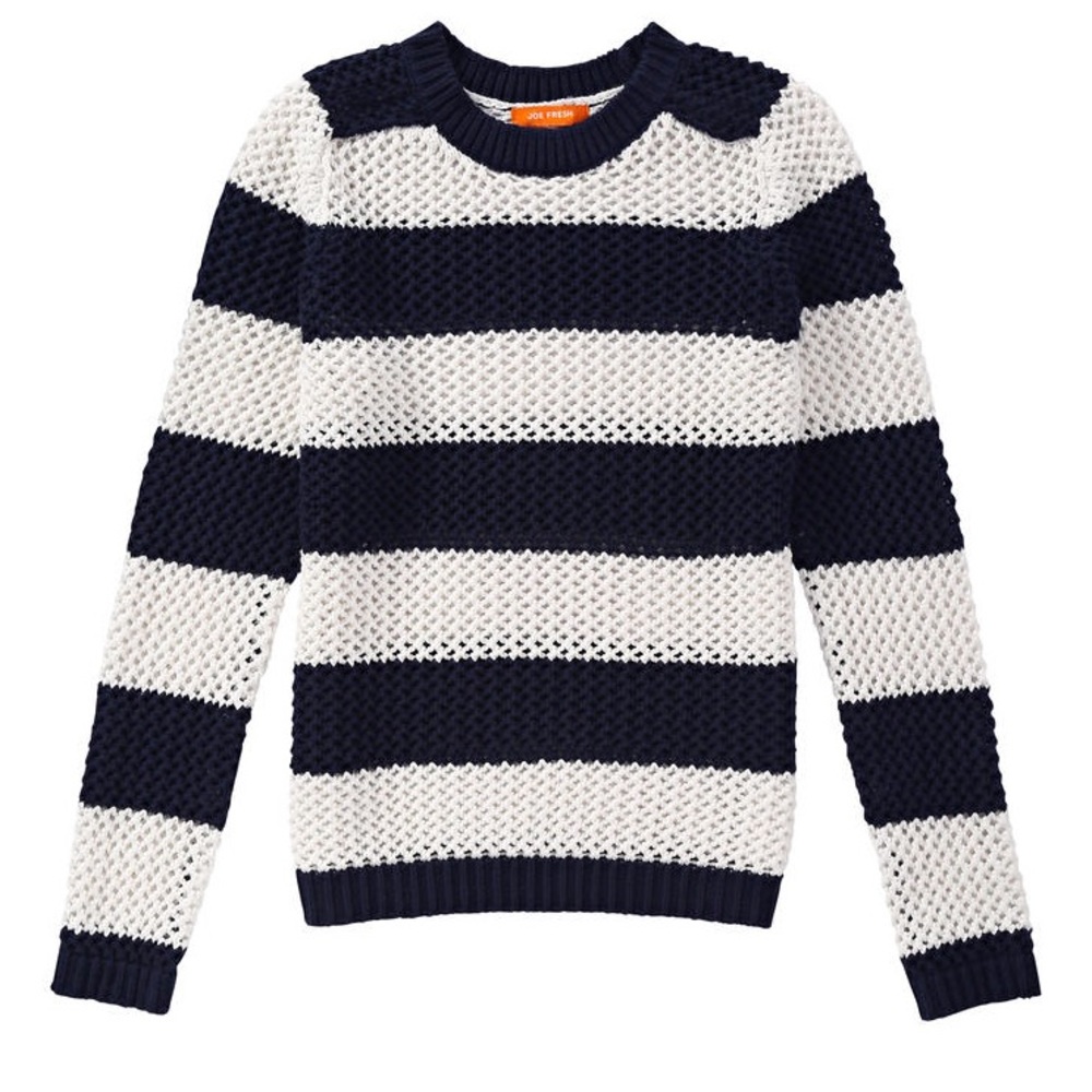 Joe Fresh Black & White Sweater